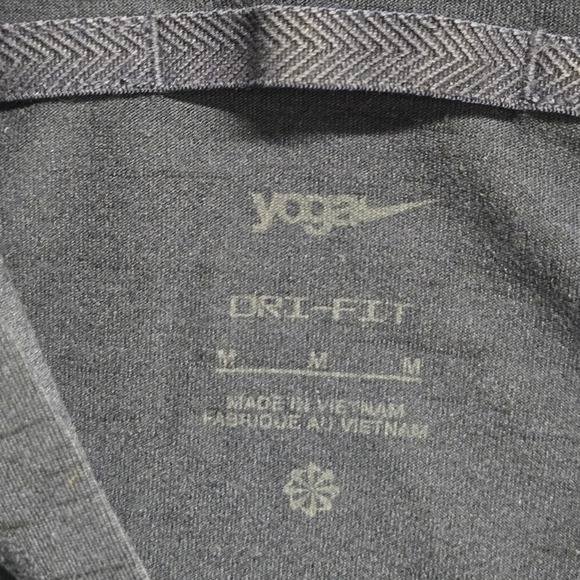 Nike Yoga Jacket Mens Medium Blue Dri-FIT Full Zip Hoodie Lightweight CZ2217 - Picture 2 of 8